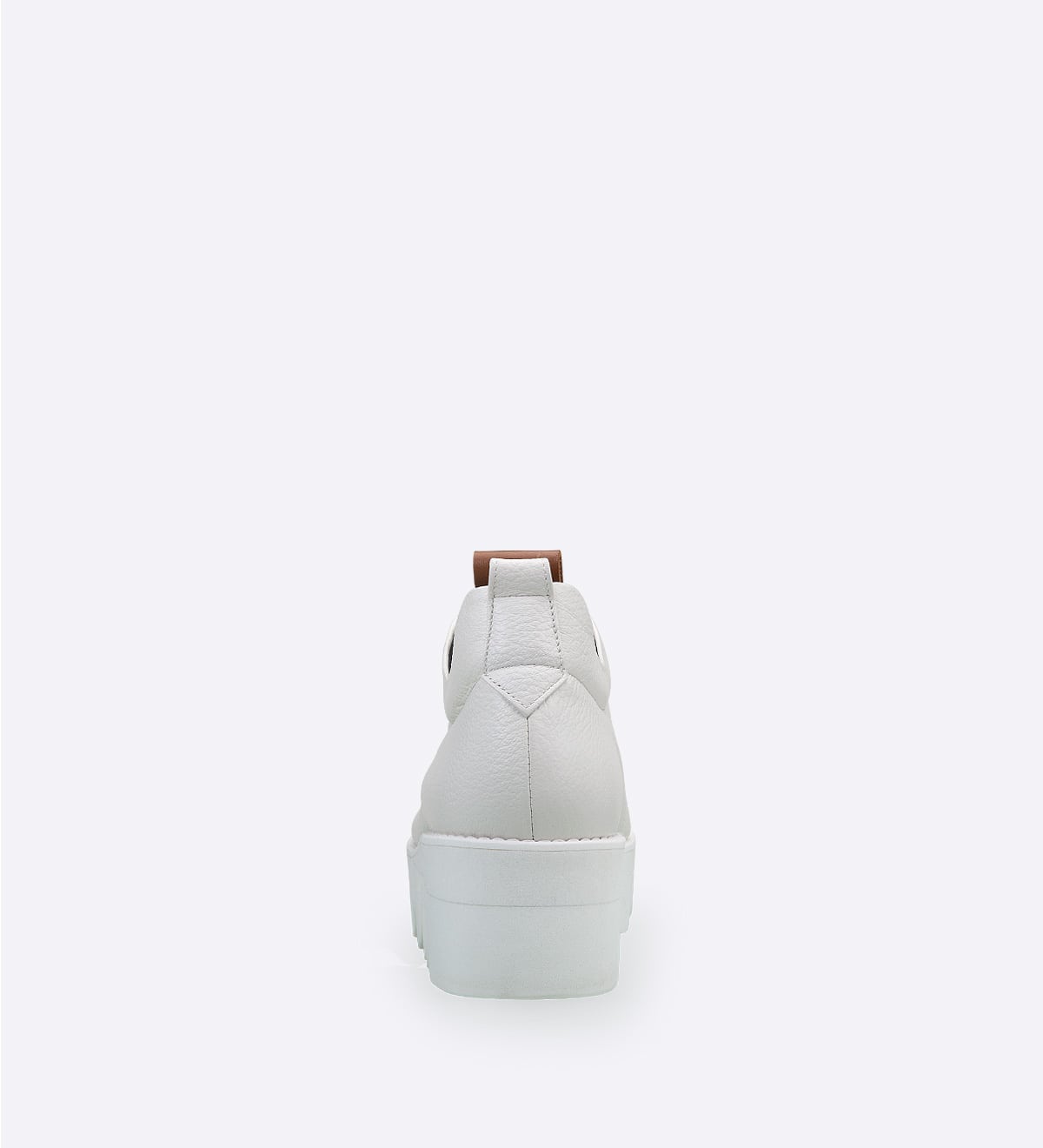 Sneaker Sydney em couro marfim