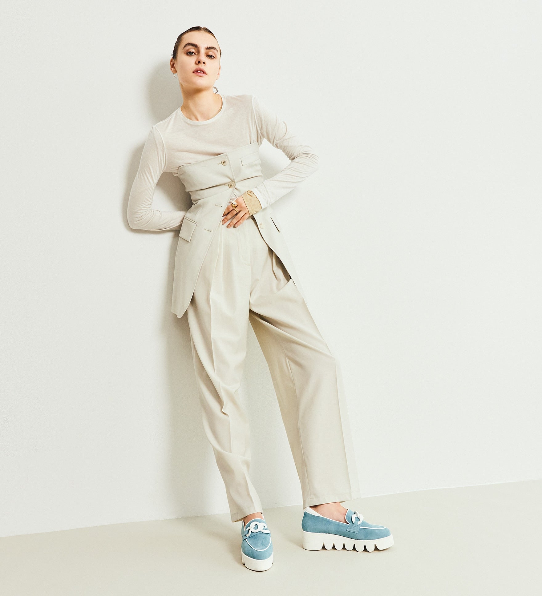 Loafer Luca em camurça