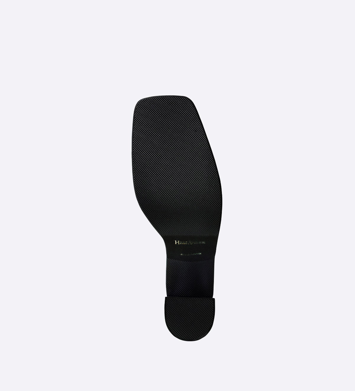 Sandália Mirror Mules em couro e camurça amarelo