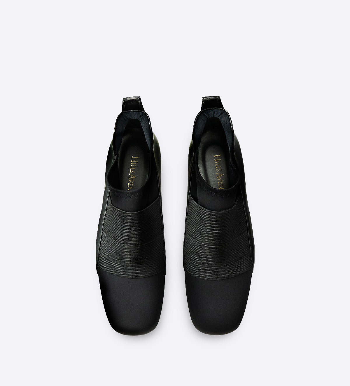 Sneaker Ross em couro com ajuste elástico